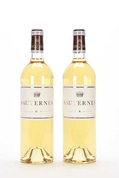 null 2 B N° 6 DE CHÂTEAU D'YQUEM Sauternes NM

TVA récupérable pour les personnes...