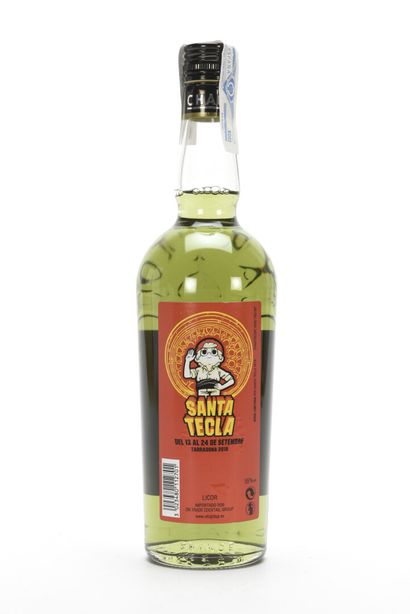 null 1 B CHARTREUSE VERTE SANTA TECLA Edition limitée 70 cl % 42% (pour les festivités...