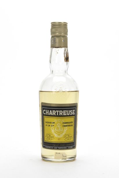 null 1 1/2 B CHARTREUSE JAUNE TARRAGONE PÉRIODE "LA FABIOLA" 1966-1973 43% (7,5 cm)...