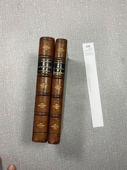 null Flourens. Un ensemble de 2 volumes : Ontologie naturelle, 1864 et Examen du...