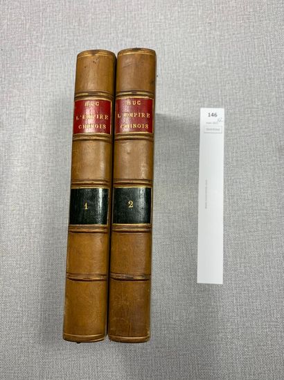 null Huc. L'Empire chinois. 2 volumes in-8. Paris, Gaume, 1854.