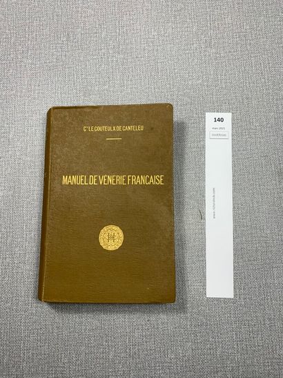 null Le Couteulx de Canteleu. Manuel de vénerie française. 56 gravures. Paris, 1...