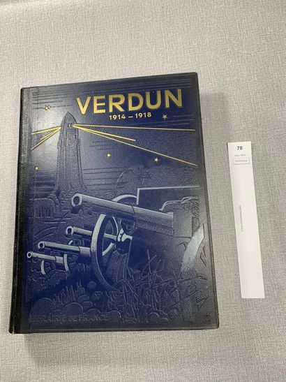 null Jacques Péricard. Verdun, histoire des combats qui se sont livrés de 1914 à...