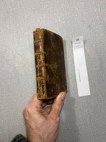 null Baron. L'art héraldique. 1 volume in-12. Paris, 1678. Nombreuses planches en...