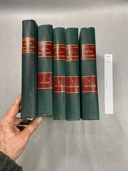 null Général Ambert. Récits militaires (4 volumes) et Histoire de la Guerre 1870...