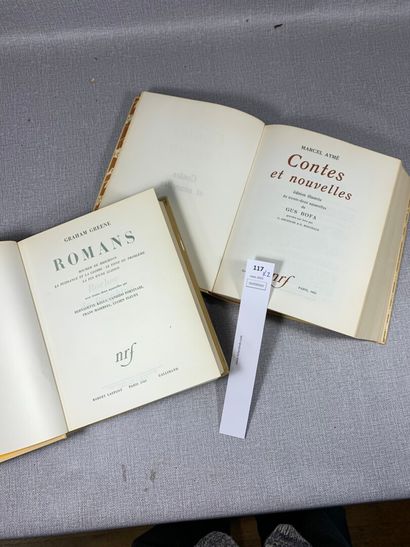 null [Cartonnage Bonet]. Un ensemble de 2 volumes : Contes et nouvelles de Marcel...