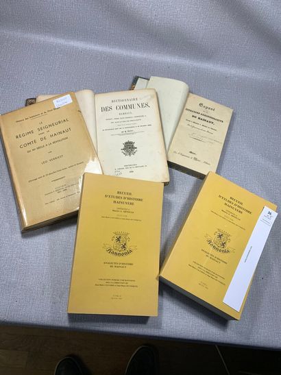 Un ensemble de 5 volumes XIXe/XXe dont :...