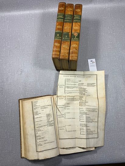 null Bichat. Anatomie générale. 4 tomes. In-8 reliés cuir. Paris, 1812.