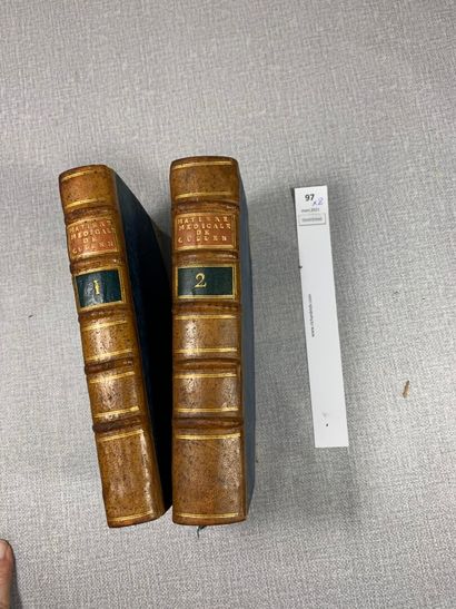 null Bosquillon. Elemens de médecine pratique de M. Cullen. 2 volumes in-8. Paris,...