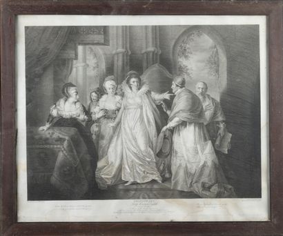 null Deux gravures à thème shakespearien : "Roméo et Juliette" et Henri VIII"

Gravure...