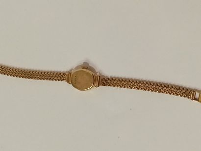 null ZENITH Montre bracelet de dame en or (poinçon tête d'aigle)

Poids brut : 22,8...