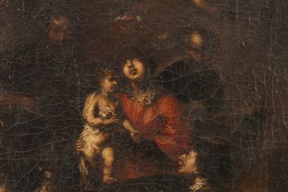 null Ecole italienne vers 1750

Sainte Famille 

Huile sur toile

52 x 41 cm