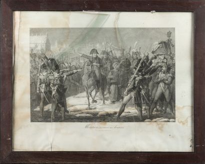 null Le serment au drapeau Napoléon,

Gravure XIXe siècle 

40 x 52 cm 

(mauvais...