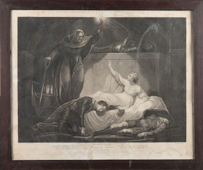 null Deux gravures à thème shakespearien : "Roméo et Juliette" et Henri VIII"

Gravure...