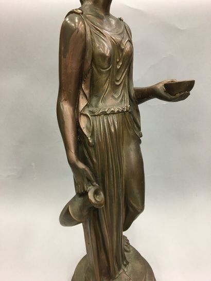 null Femme à l'antique

Résine à l'imitation du bronze

H : 65 cm