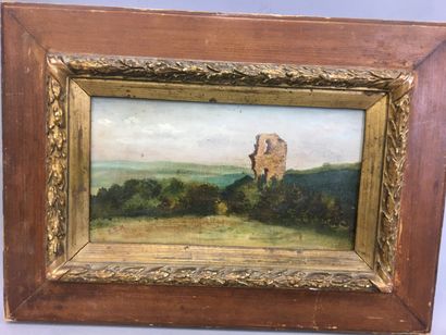 null ETM

Paysage de ruines

Huile sur toile

Monogrammée

14 x 25 cm