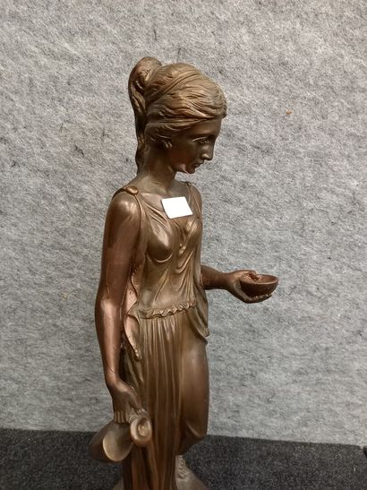 null Femme à l'antique

Résine à l'imitation du bronze

H : 65 cm