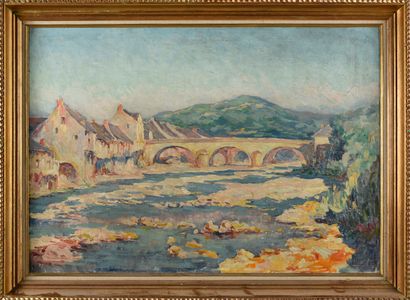 null Achille Gaston MARCHAL (1874-?)

Paysage de la Drôme 

66 x 92 cm

Signé en...