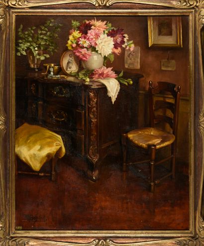 Madeleine BOFFFARD (1892- ? ), 
Intérieur...