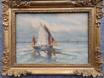 null Charles CURTELIN (1859-1960)

Marine

Aquarelle

22 x 32 cm
