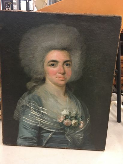 null Portrait de femme

Huile sur toile

Fin XVIIIe

61 x 50 cm