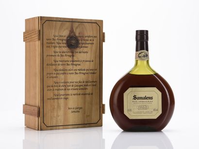 null 1 B BAS-ARMAGNAC VINTAGE 70 cl 44% (L.B.) Samalens 1960