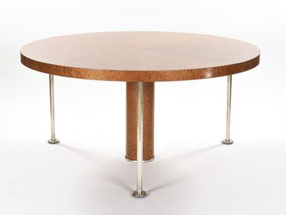 null Ettore SOTTSASS (1917-2007)

Table ronde de salle à manger modèle Ospite à quatre...