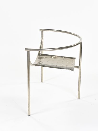 null Philippe STARCK (né en 1949)

Fauteuil modèle Sonderbar à assise en métal perforé...