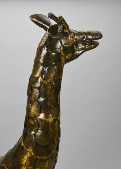 null Faust GOMEZ (XX-XXI ème)

Sculpture représentant une girafe debout en métal...