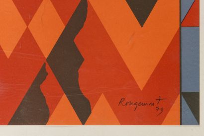 null Guy de ROUGEMONT (Né en 1935)

Lithographie couleur encadrée

56 X 80 cm



Numéroté...