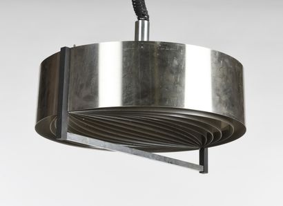 null In the spirit of Henry MATHIEU

Suspension with four lights in aluminium.

Circa...