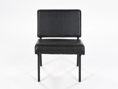 null AIRBORNE (Attributed to)

Low armchair with tubular structure in black lacquered...
