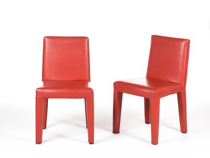 null Antonio CITTERIO (Né en 1950)

Suite de deux chaises modèle Panama à assise...