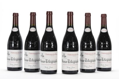 null 6 B CHÂTEAUNEUF DU PAPE Rouge Domaine du Vieux Télégraphe 2016

TVA récupérable...