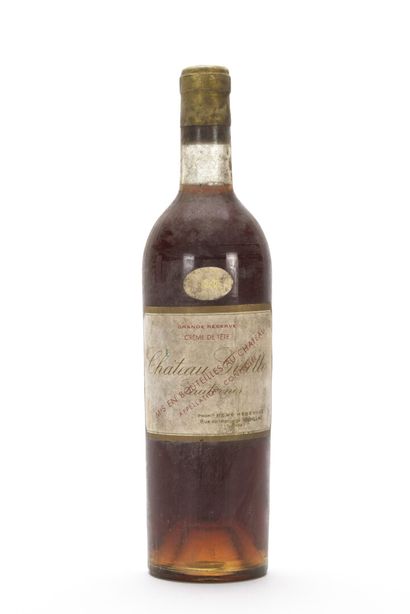 null 1 B CHATEAU GILETTE CRÈME DE TÊTE (e.t.h; clm.s; c.s.) Sauternes 1949