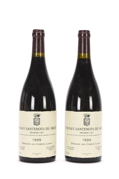 null 2 B VOLNAY-SANTENOTS DU MILIEU (1er Cru) Comtes Lafon 1999