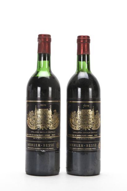 null 2 B CHÂTEAU PALMER (1 H.E.+; 1 M.E.+; c.c. légères) GCC3 Margaux 1979