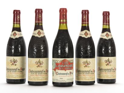 null 2 B CHÂTEAUNEUF DU PAPE Rouge (e.a.) Clos du Mont Olivet 1998

2 B CHÂTEAUNEUF...