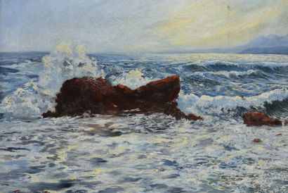 null Thadée de JAROSZYNKI (XXème)

Marine

huile sur toile, signée en bas à gauche

50...