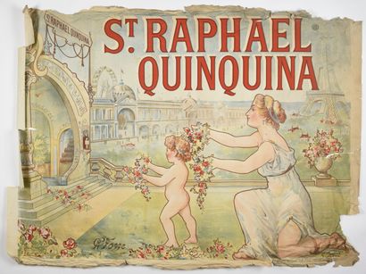 H GERBAULT, Saint Raphael, quinquina, Camis...
