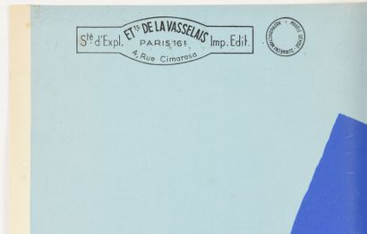 null Hervé MORVAN

GRAINES DELBARD. 1956

Ets de la Vasselais, Paris

155 x 115 cm

bon...