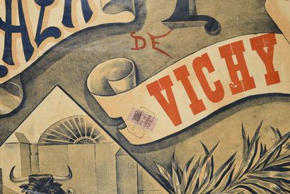 null Plaza de Toros Vichy, avec cachet et timbre, partie 1 et deux

62 x 84 cm 

(déchirures,...