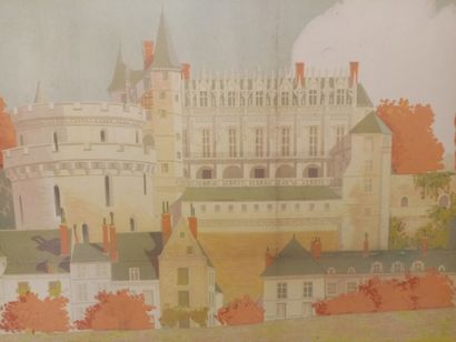 null GEO DORIVAL, Château d'Amboise, 1913

104x74 cm 

Encadrée, collée sur un carton...