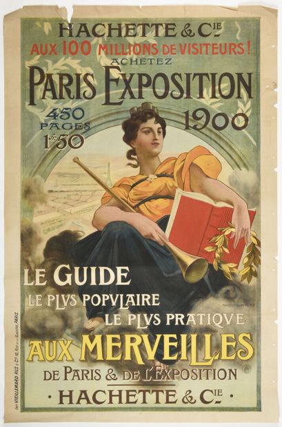 null François FLAMENG, Paris Expo 1900, le guide Hachette et Cie

120 x 80 cm