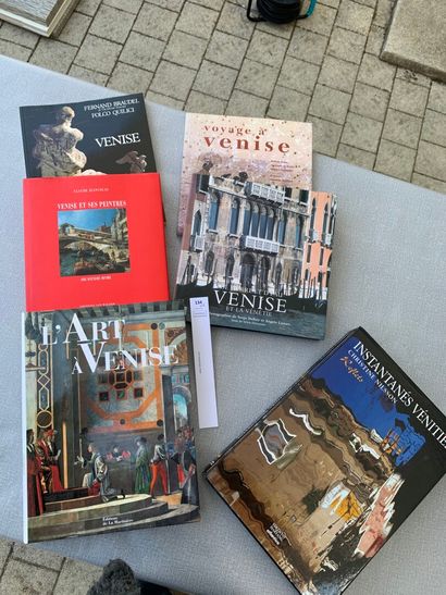 null [Italie Venise]. 6 volumes : Voyage à Venise : sur les pas de Marcel Proust ;...