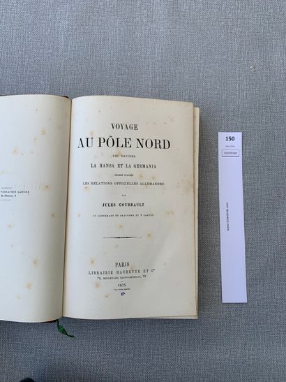 null Jules Gourdault. Voyage au Pôle Nord des navires La Hansa et la Germania. 1...