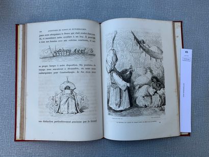 null Aventures du Baron de Münchhausen. Illustré par Gustave Doré. Traduction de...