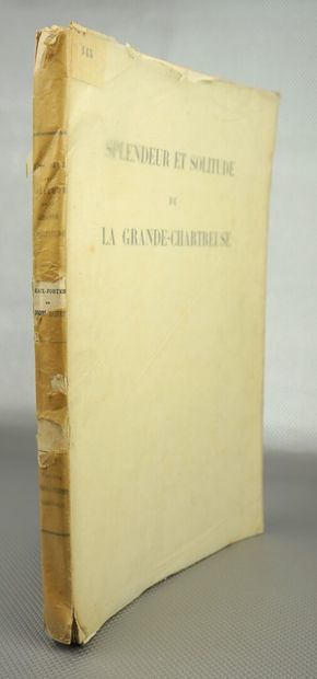 null AUSCHER (Léon) et DREVET (Joanny) : Splendeur et solitude de la Grande Chartreuse....
