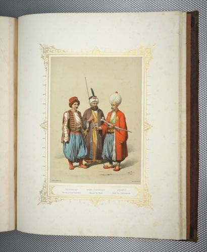 null BRINDESI (Jean) : Elbicei Atika. Musée des anciens costumes turcs de Constantinople....
