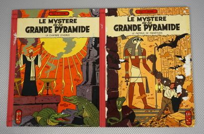 null BLACK et MORTIMER



Le mystère de la Grande Pyramide. Deux albums



Le papyrus...